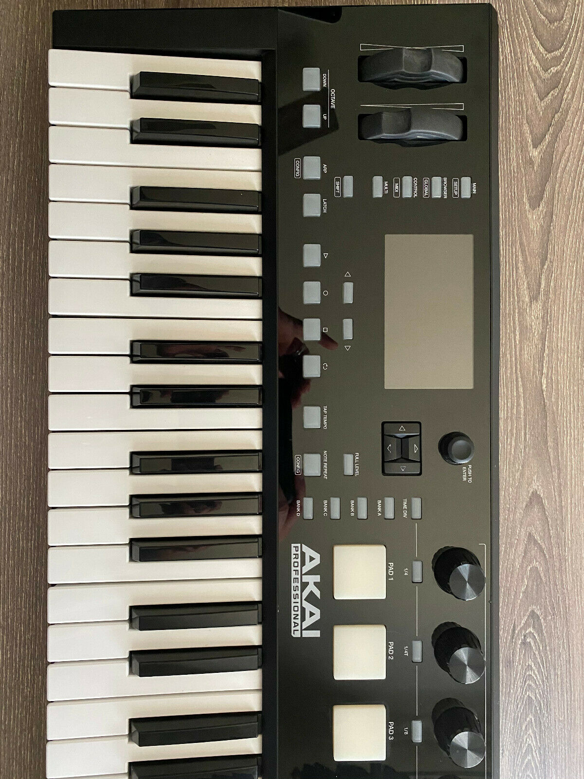 AKAI Advance 49 USB Keyboard Controller w/ USB Cable Only, used, works! AS IS! - Fresh Stock Dated February 2026