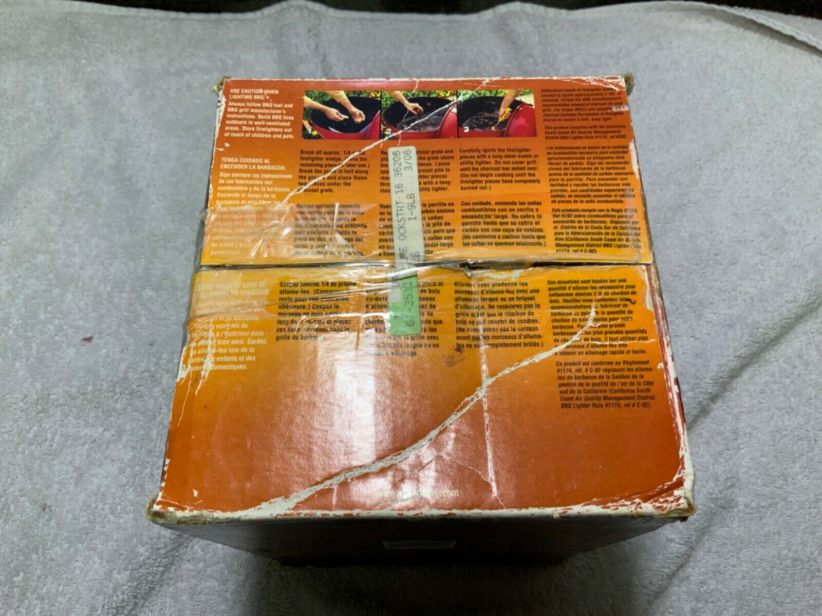 Case of Duraflame Quick Start Wedges 64 pack - Fresh Stock Dated December 2025