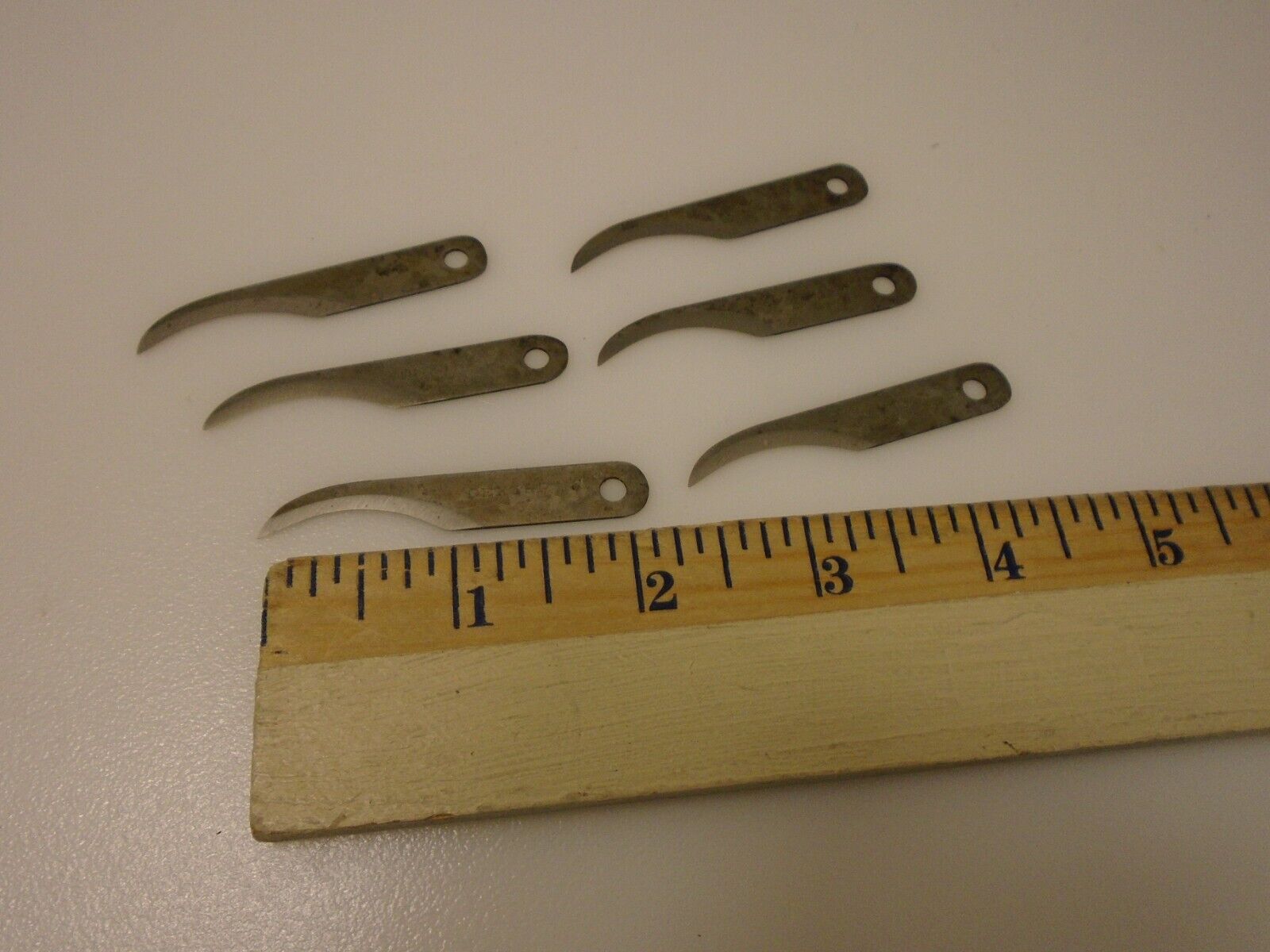 Dexter Harrington USA (6 Blades) #X2 Short Curve Point Blades Replacement #17B - Fresh Stock Dated February 2026