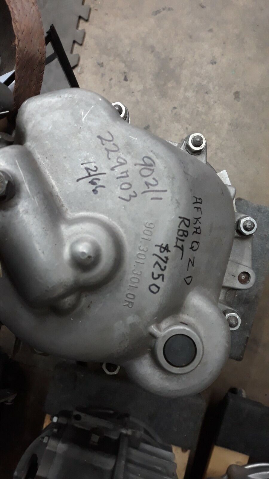 Porsche 901 Transaxle Serial # 229703 Type 902/1 - Fresh Stock Dated February 2026