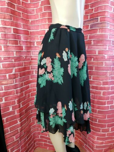 Ariolla Designed By Ariston VTG Made In England SIZE 12 Womens Skirt Black #CB3 - Fresh Stock Dated February 2026