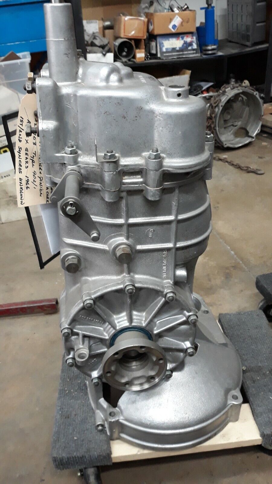 Porsche 901 Transaxle Serial # 229703 Type 902/1 - Fresh Stock Dated February 2026