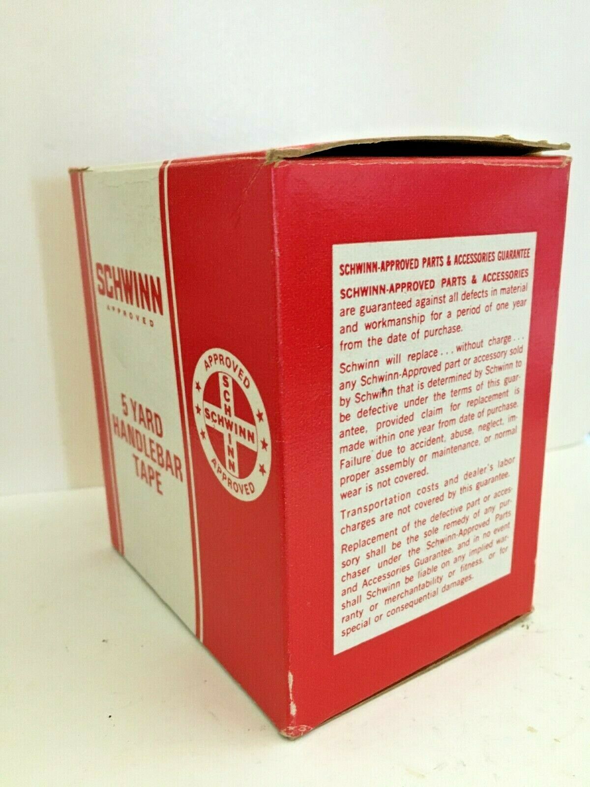 NIB Schwinn #09064 Handlebar tape Kool Orange box of 10 - Fresh Stock Dated December 2025