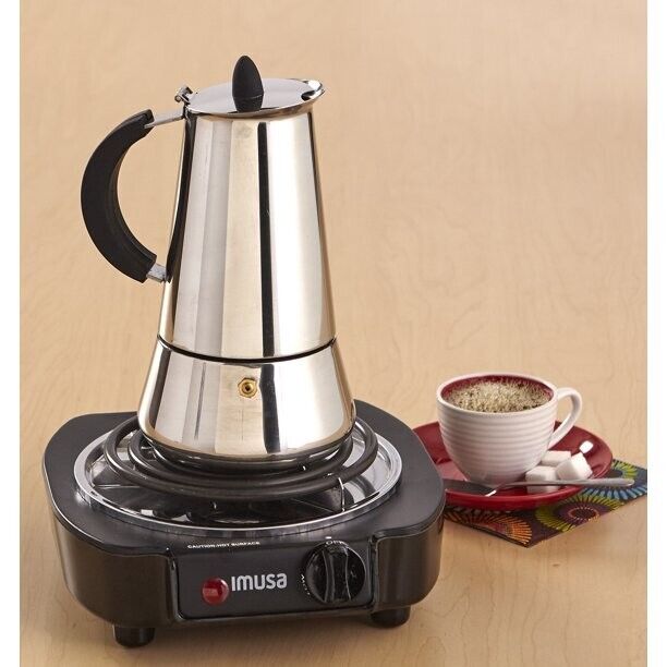 Best Portable Electric Single Burner Stove Hot Plate 1100W IMUSA USA For Kitchen - Fresh Stock Dated February 2026