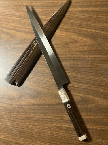 Mizuno Tanrenjo 300mm Honyaki Knife 三代目水野貞昭作 + 鍛鐵降魔 - Fresh Stock Dated December 2025