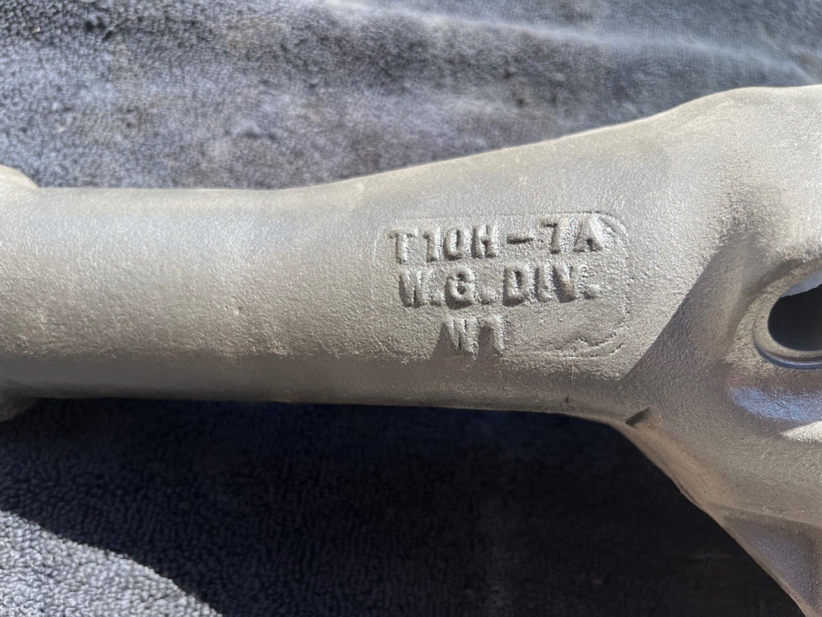 1963-1966 Ford Falcon Borg Warner T10 4 Speed Tailhousing T10H-7A Tailshaft - Fresh Stock Dated February 2026