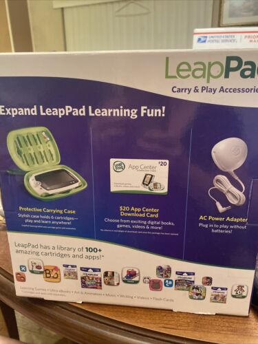 LeapPad Carry & Play Accessories by LeapFrog Pink NEW 4-9 Years - Fresh Stock Dated December 2025
