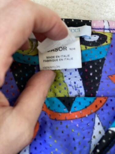emilio pucci classic print rare mesh Print pool Skirt Sz 6 Small - Fresh Stock Dated December 2025
