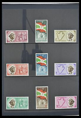 Lot 33764 Stamp collection Burundi 1962-2004. - Fresh Stock Dated December 2025