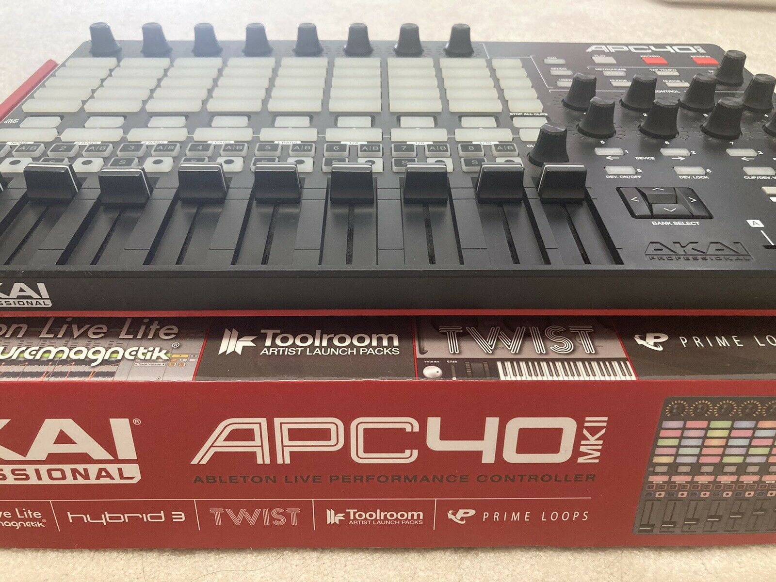 Akai APC40MKII USB Live MIDI Controller *Great Condition/Smoke Free* w/ Box - Fresh Stock Dated February 2026