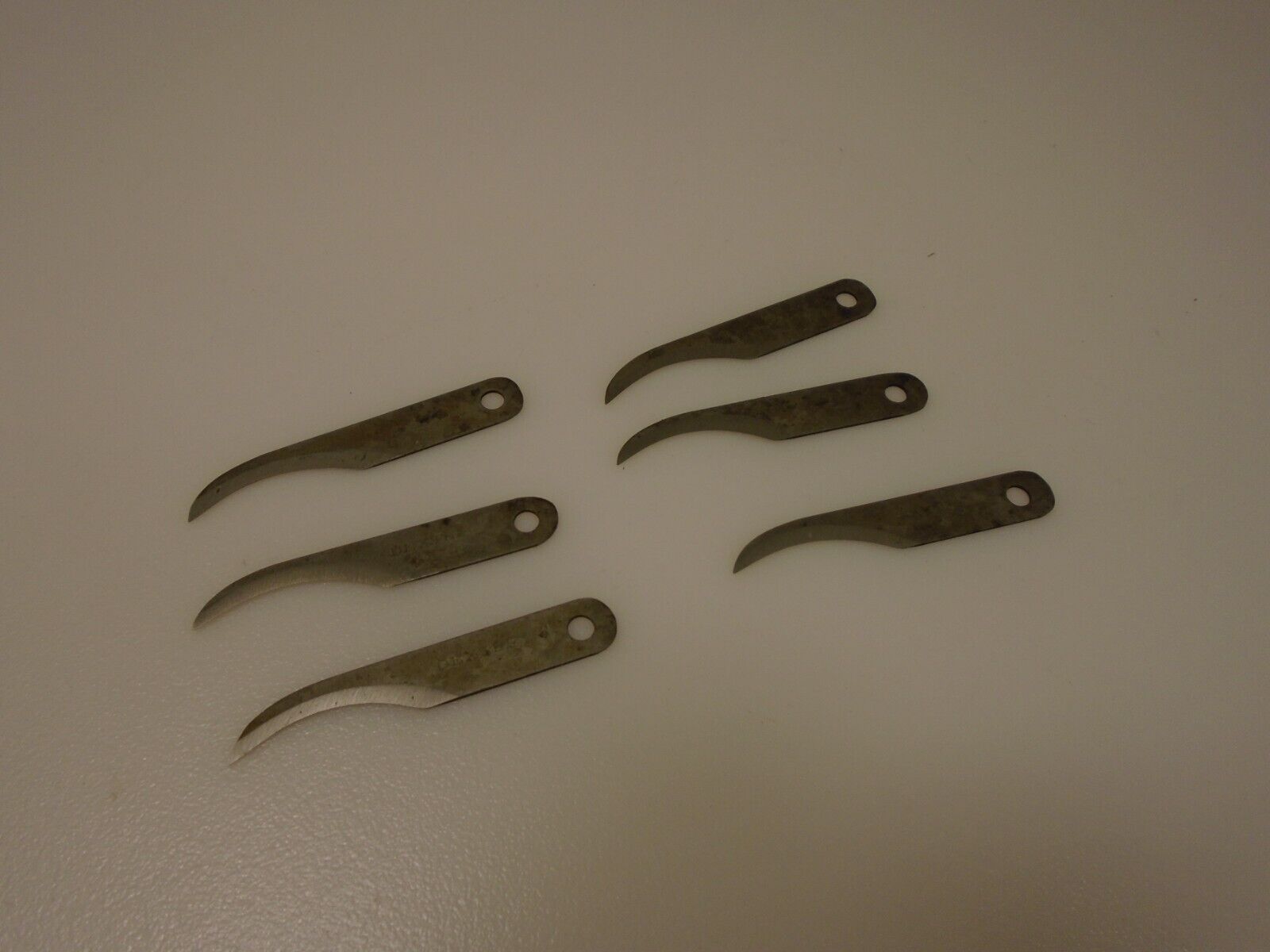 Dexter Harrington USA (6 Blades) #X2 Short Curve Point Blades Replacement #17B - Fresh Stock Dated February 2026