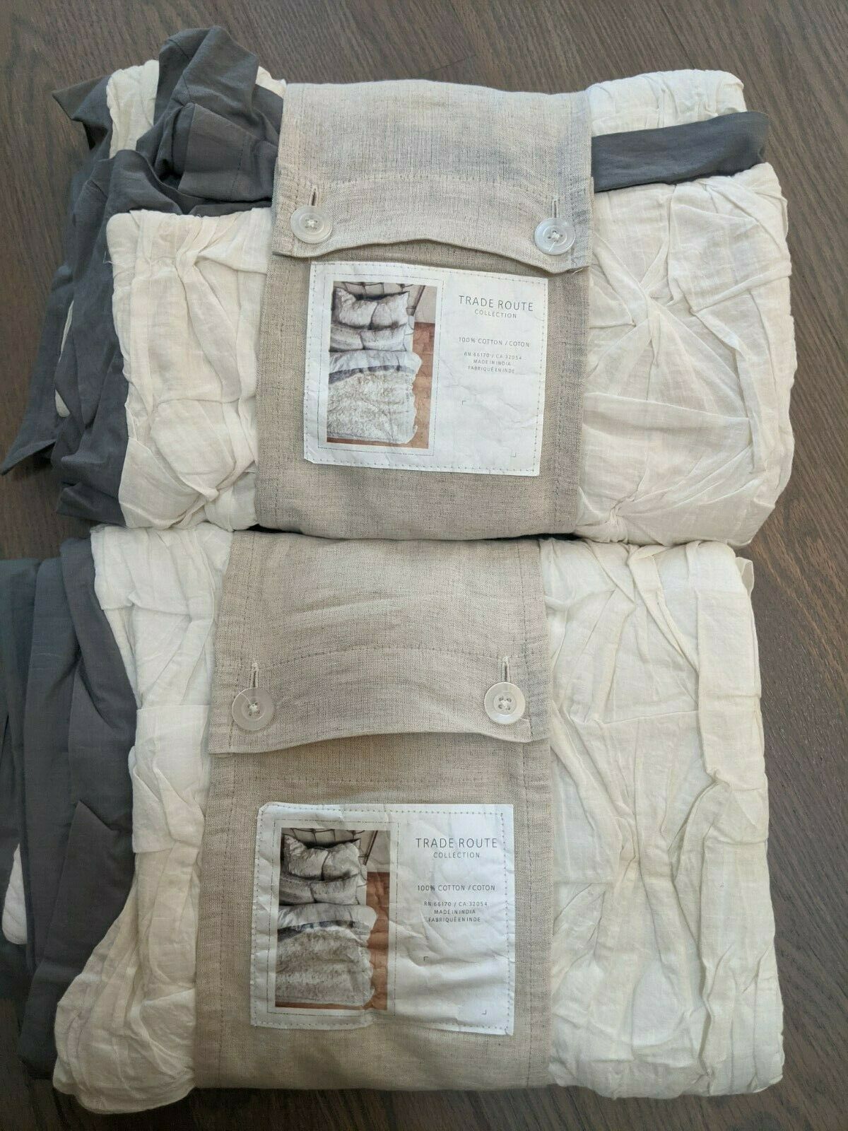 Anthropologie Taie D'Oreiller Decorative EURO sham - Set - Fresh Stock Dated February 2026