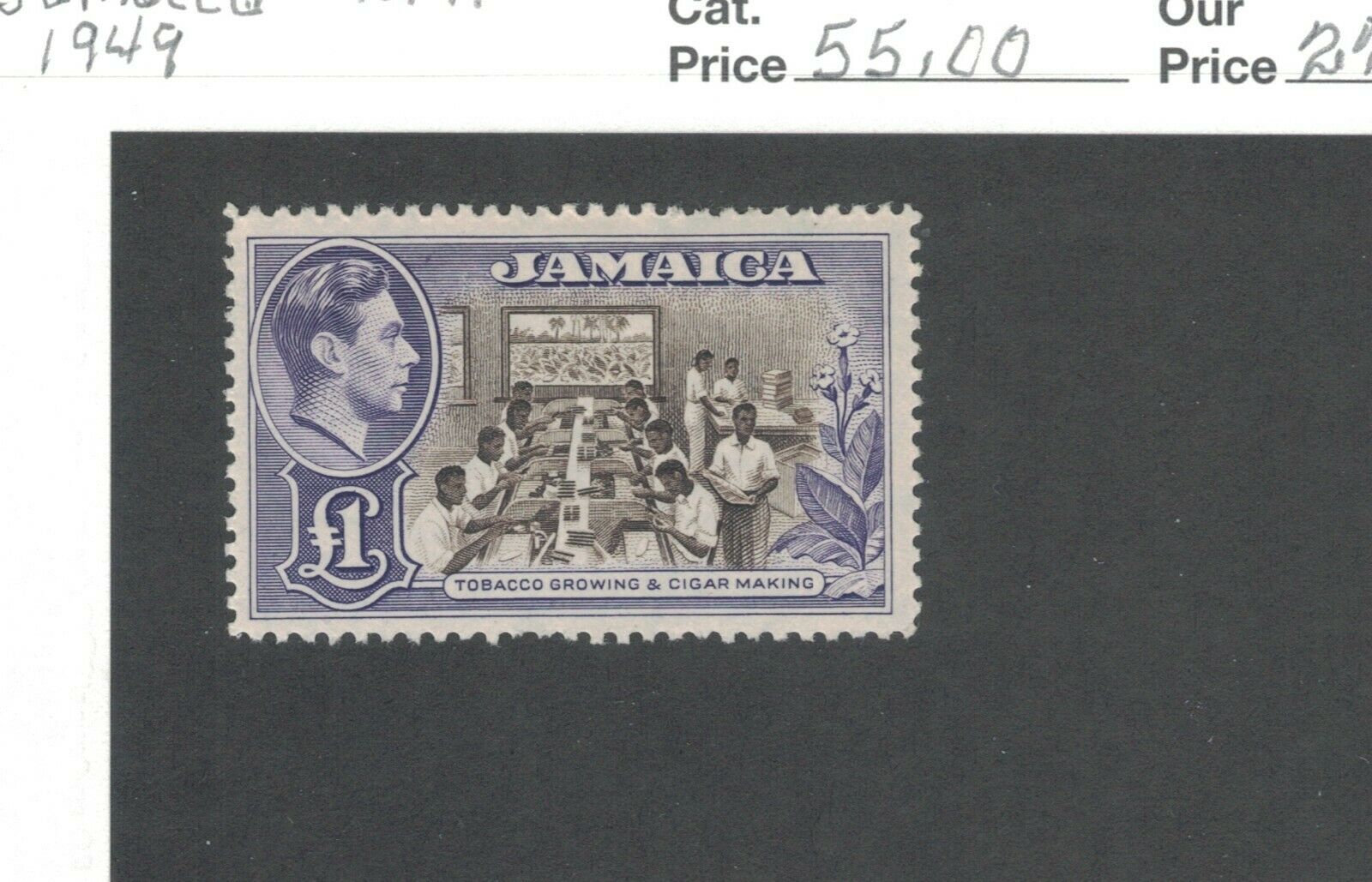 Jamaica Scott #106-8 Mh, Scott #126 Mh, Scott #141 Mh, Cat. Val. ~9 - Fresh Stock Dated February 2026