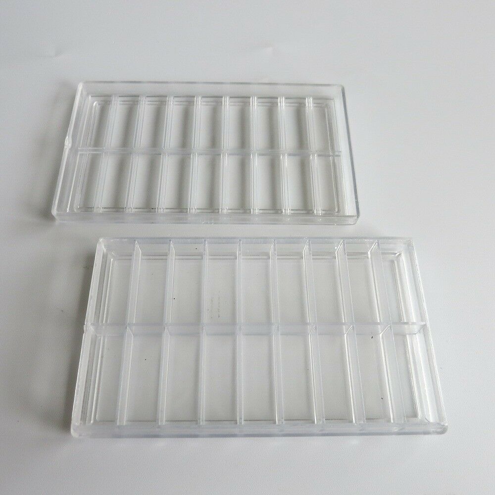 18 Grids Plastic Part Box for Watch Parts Spring Bars Screws Jewelry Beads - Fresh Stock Dated February 2026