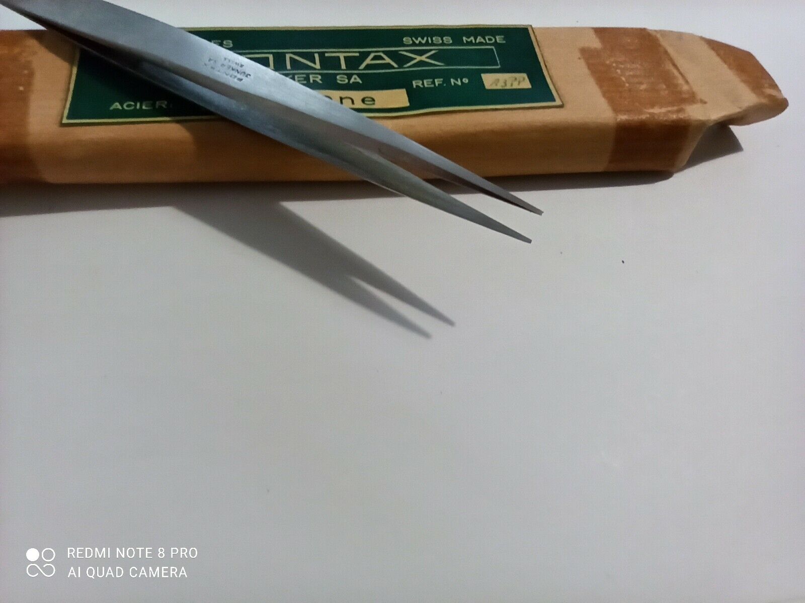 FONTAX JUNKERS Original  Tweezers swiss  no.13PP New , 1pcs. - Fresh Stock Dated February 2026