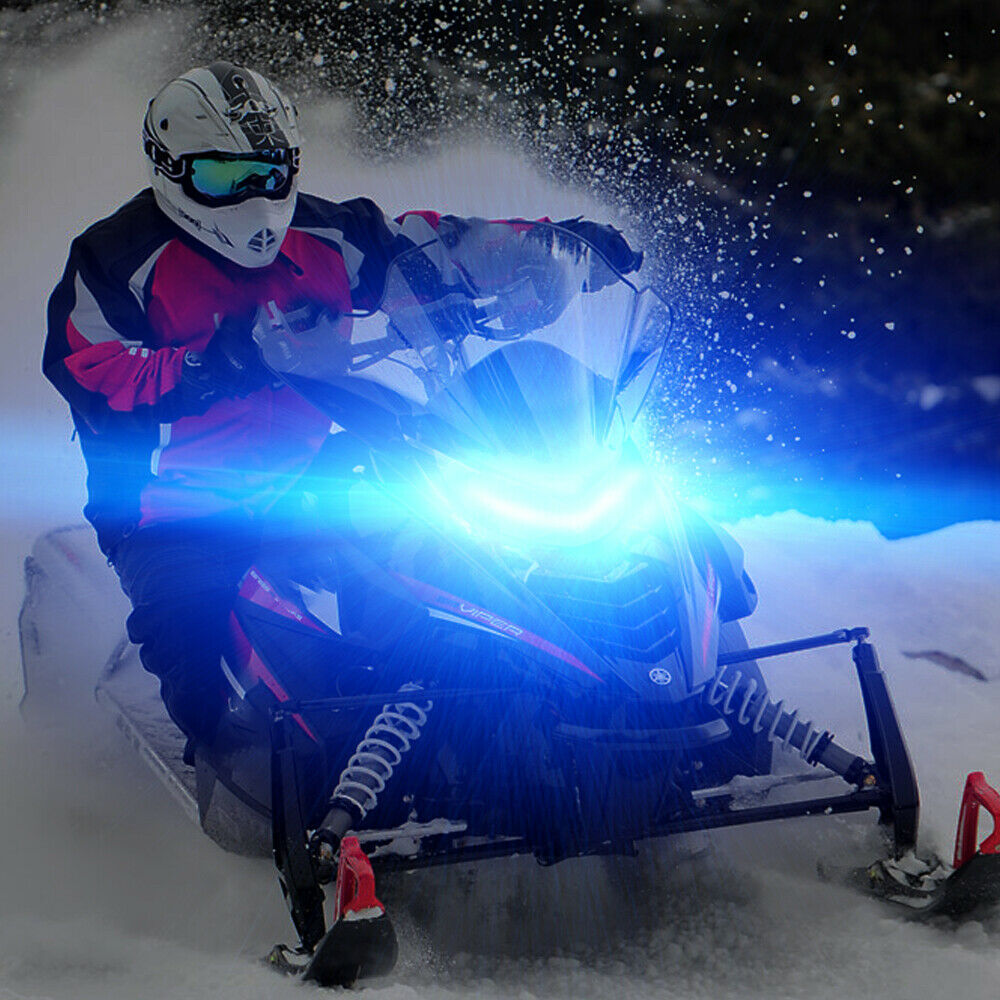 Headlight For Yamaha FJR1300AE 05-09 FZ09 14-16 FZ6R 09-17 H4 LED Ice blue 80W - Fresh Stock Dated February 2026