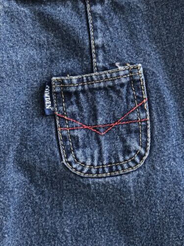 Vtg 90s COWDEN Maxi Denim Jean A-line Skirt Festival Hippie Retro Cannabis Long - Fresh Stock Dated March 2026