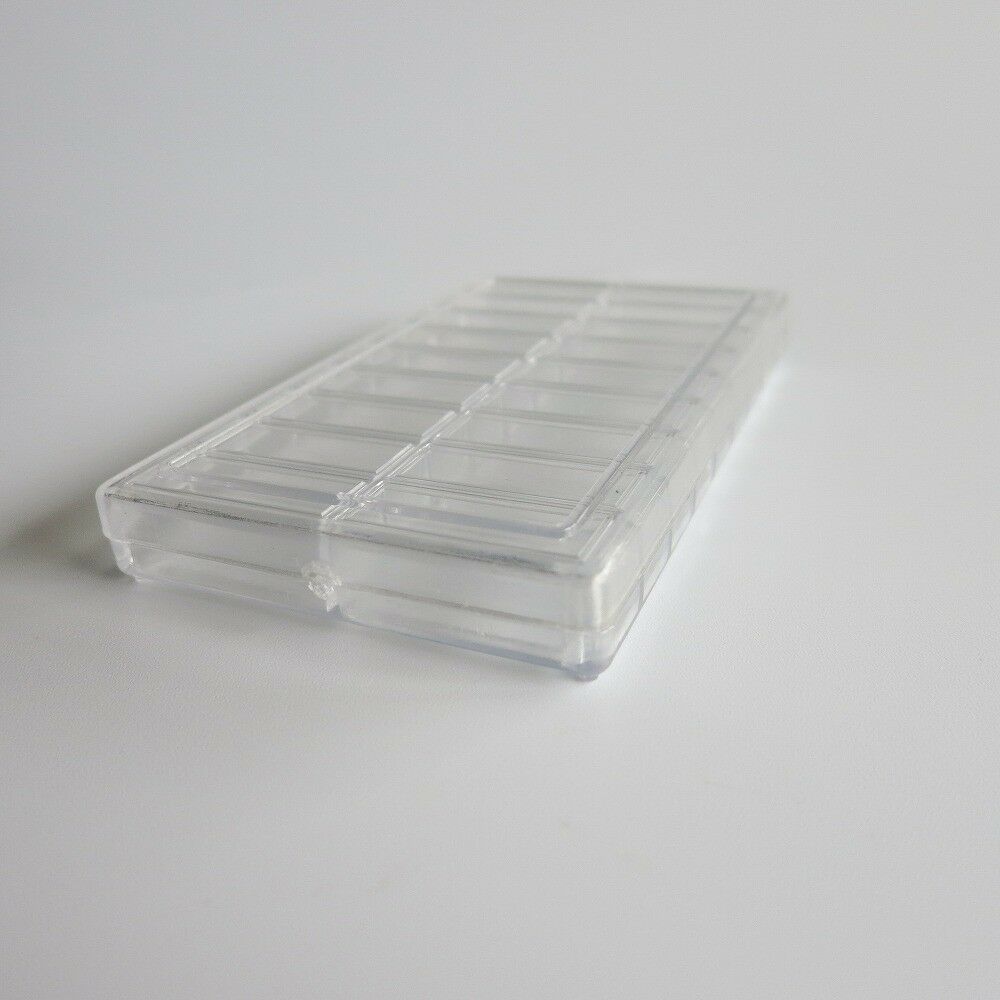 18 Grids Plastic Part Box for Watch Parts Spring Bars Screws Jewelry Beads - Fresh Stock Dated February 2026