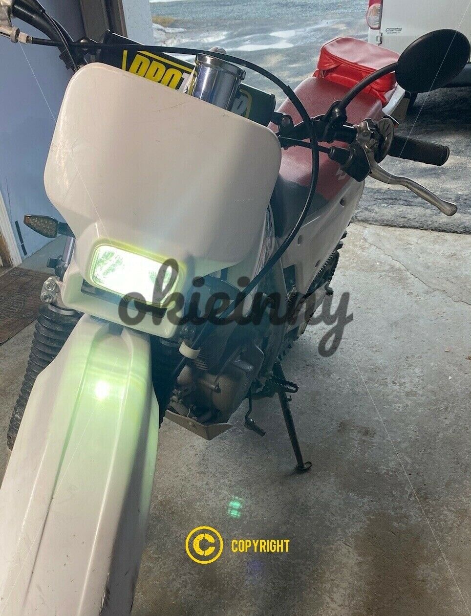 Super Bright LED light bulb for Suzuki M109R Boulevard 2006-2019 Headlight: USA - Fresh Stock Dated February 2026