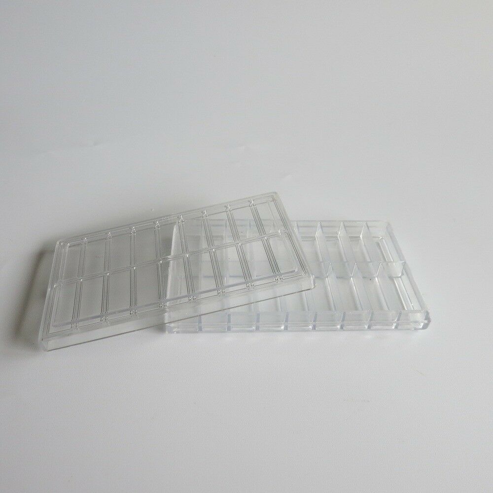18 Grids Plastic Part Box for Watch Parts Spring Bars Screws Jewelry Beads - Fresh Stock Dated February 2026