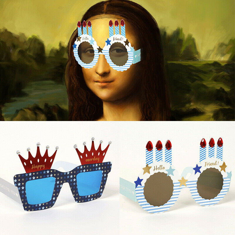 Sunglasses Crown Theme Fashion Glasses Summer Birthday Party Fun Decoration 2021 - Fresh Stock Dated December 2025