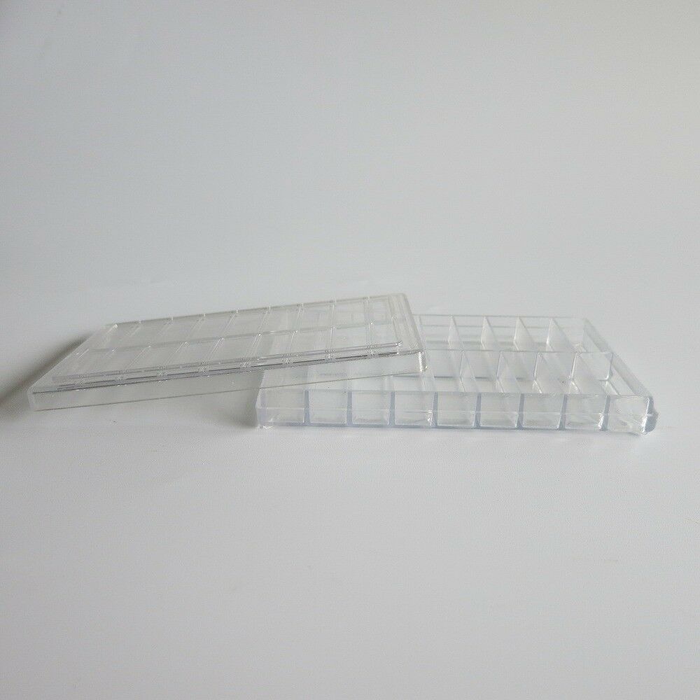 18 Grids Plastic Part Box for Watch Parts Spring Bars Screws Jewelry Beads - Fresh Stock Dated February 2026