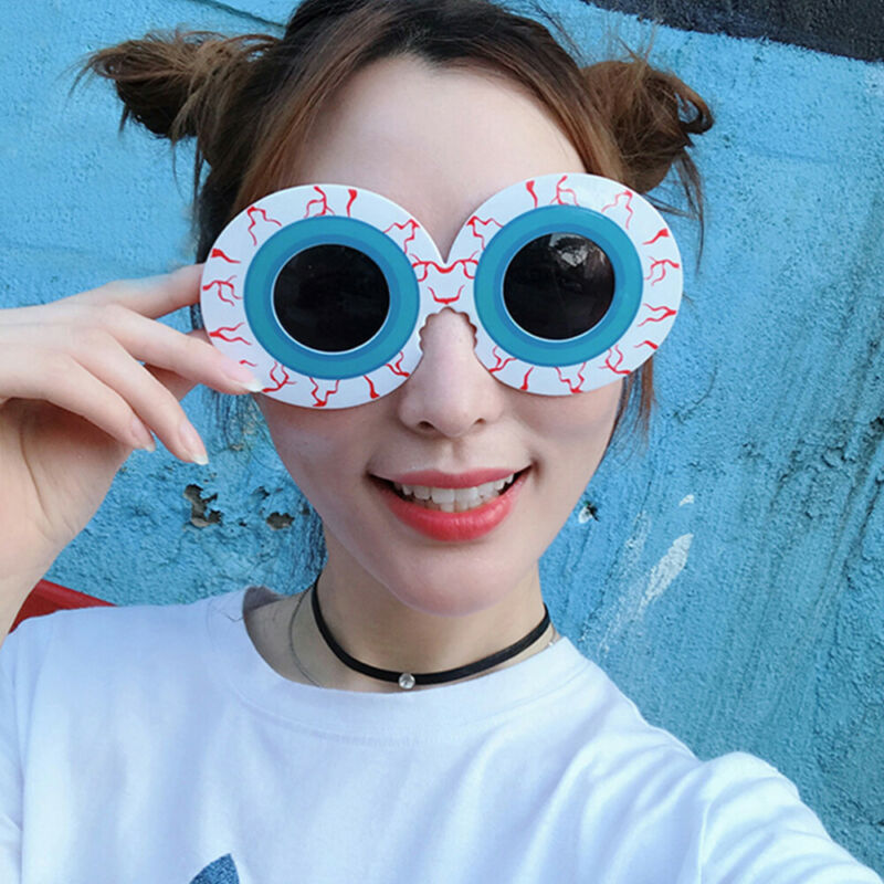 2 Pcs Durable Lightweight Red Blood Glasses for Men Children - Fresh Stock Dated February 2026