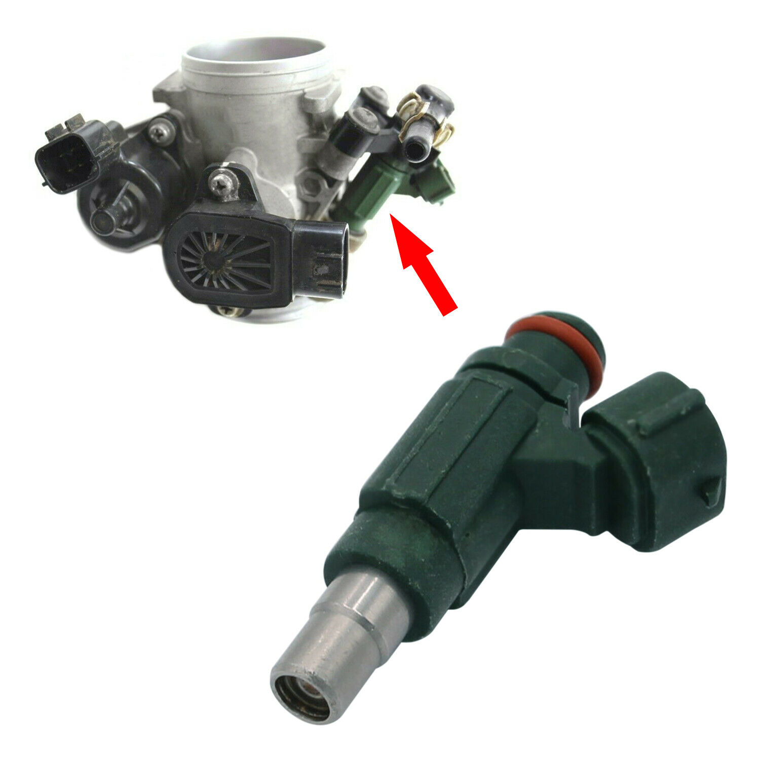 Fuel Injector ASSY Fits for 2014-2020 Suzuki King Quad 750 15710-31G10 - Fresh Stock Dated February 2026