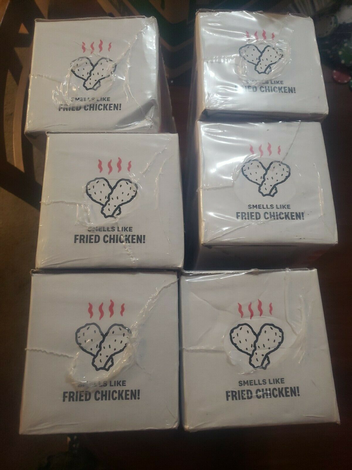 6 KFC 11 Herbs Spices Fire Log Enviro-Log Firelog Chicken Scented Limited Ed - Fresh Stock Dated December 2025