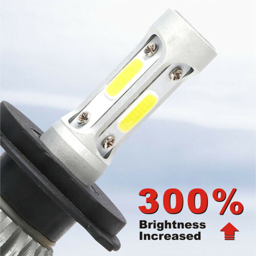 2x H4 9003 LED Headlight Bulbs High Low Beam Conversion Kit For Aprilia 6000K - Fresh Stock Dated February 2026