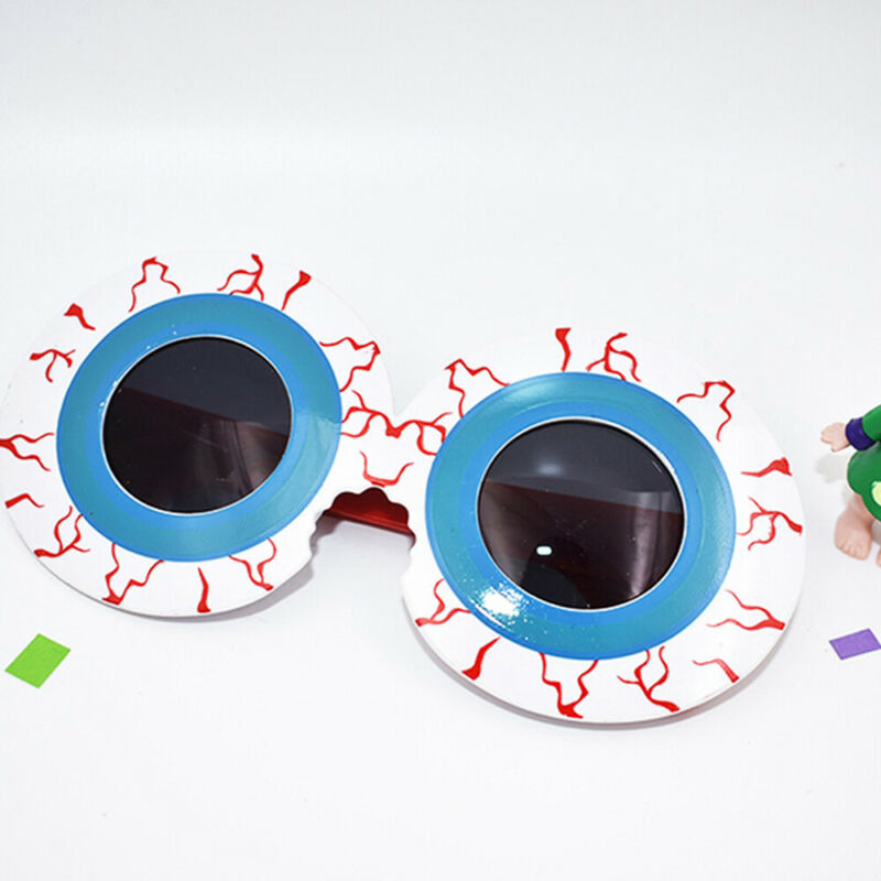 2 Pcs Durable Lightweight Red Blood Glasses for Men Children - Fresh Stock Dated February 2026