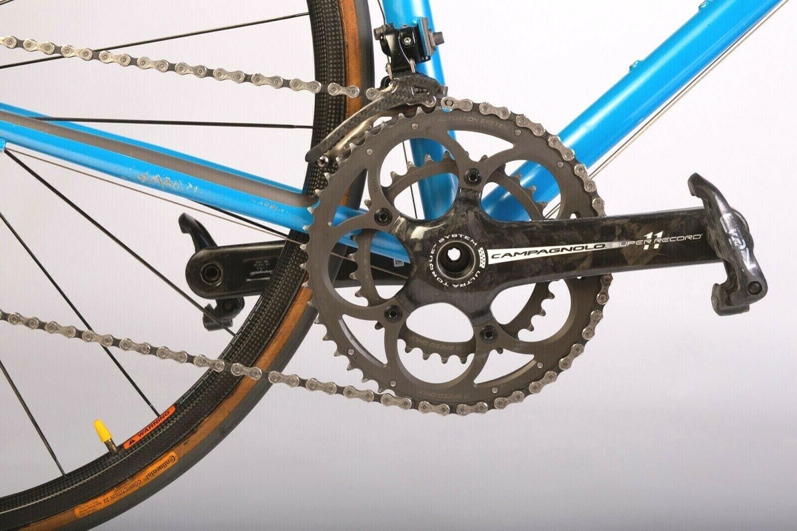 De Rosa Titanio 1995 road bike Campagnolo Super Record 11 group Hyperon wheels - Fresh Stock Dated February 2026