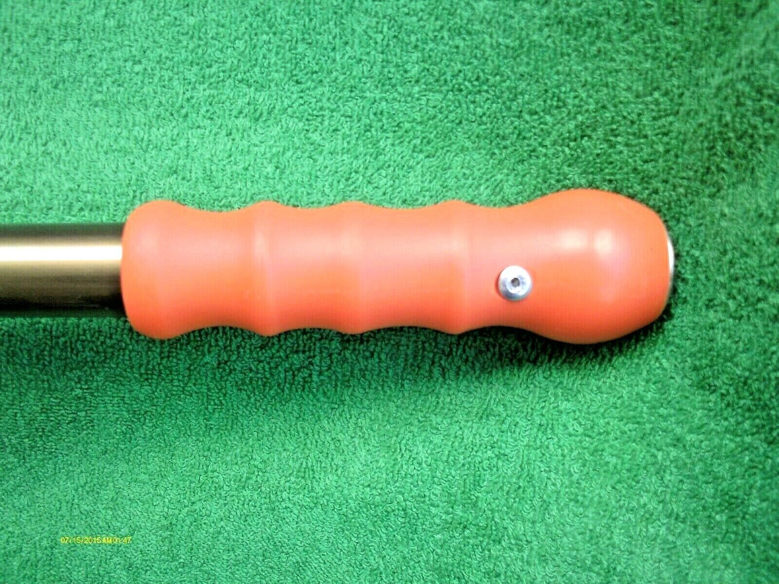 Telescoping Adjustable Scraper Orange Soft Grip Handle Includes 4 Inch Blade New - Fresh Stock Dated February 2026