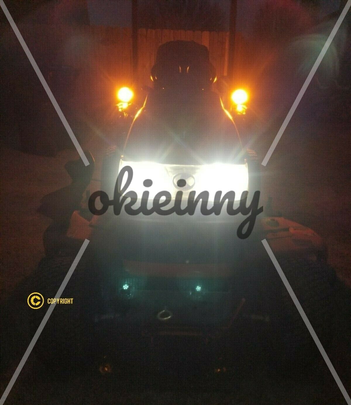 Super Bright LED light bulb for Suzuki M109R Boulevard 2006-2019 Headlight: USA - Fresh Stock Dated February 2026