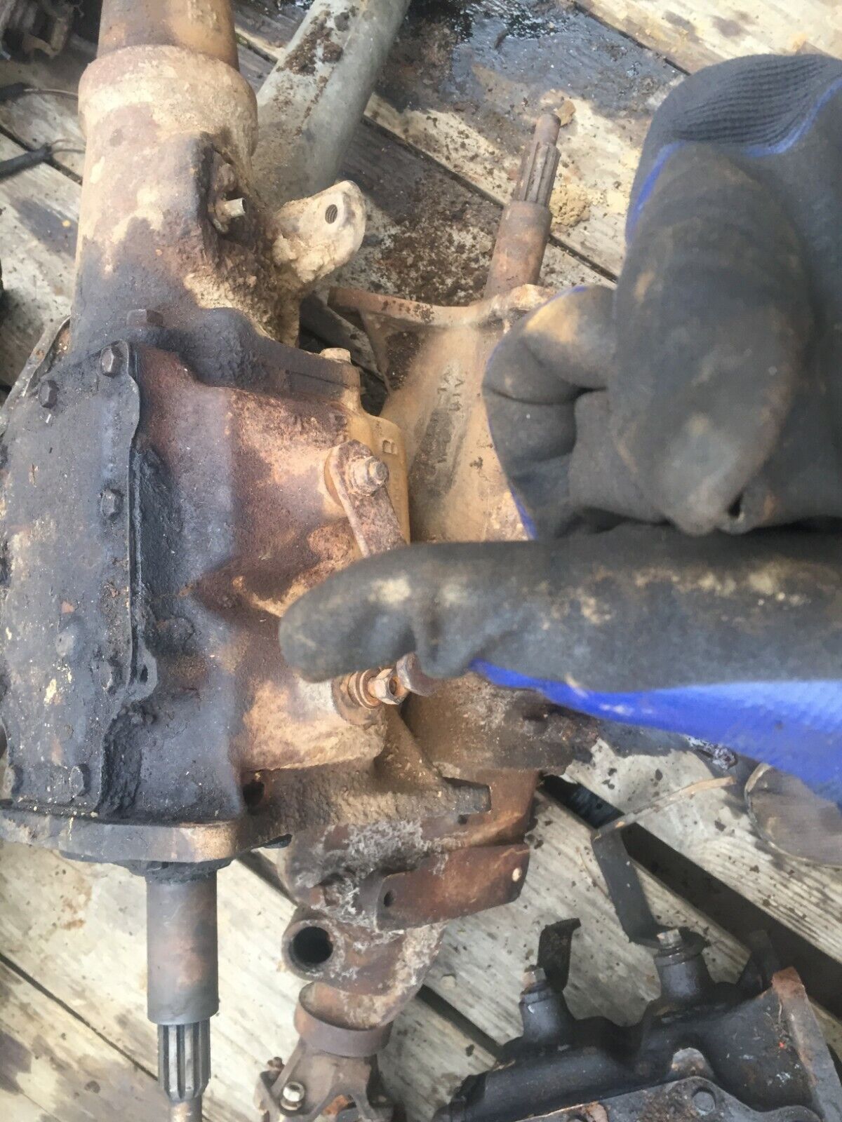 1965 1966 Ford Galaxie transmission manual standard 3 speed toploader HEF BG car - Fresh Stock Dated February 2026