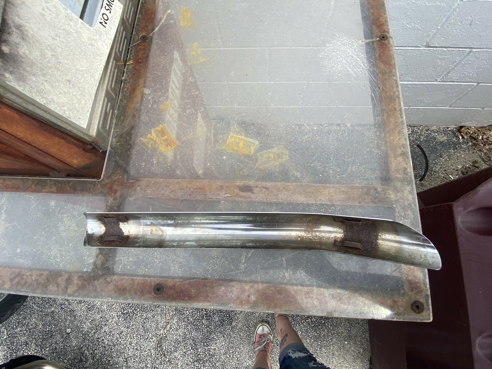 OEM Harley Softail Crossover Exhaust Pipe Heat Shield Take Off 65475-89 FLS - Fresh Stock Dated February 2026