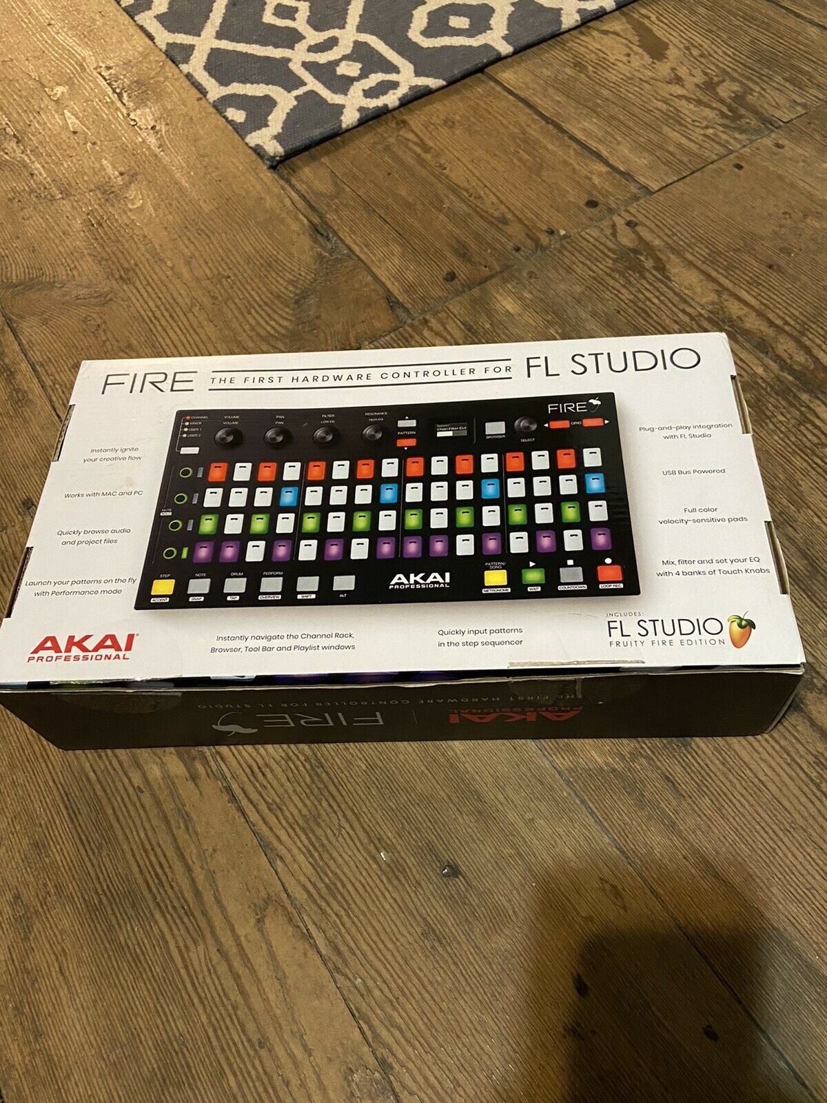 Akai Professional Fire USB Midi Pad Controller - Fresh Stock Dated February 2026