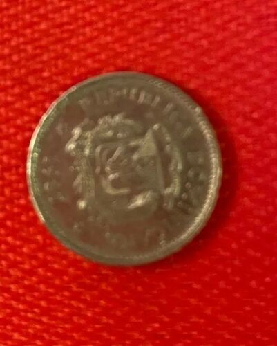 1987 REPUBLICA DOMINICANA 10 Centavos Coin Duarte - Fresh Stock Dated December 2025