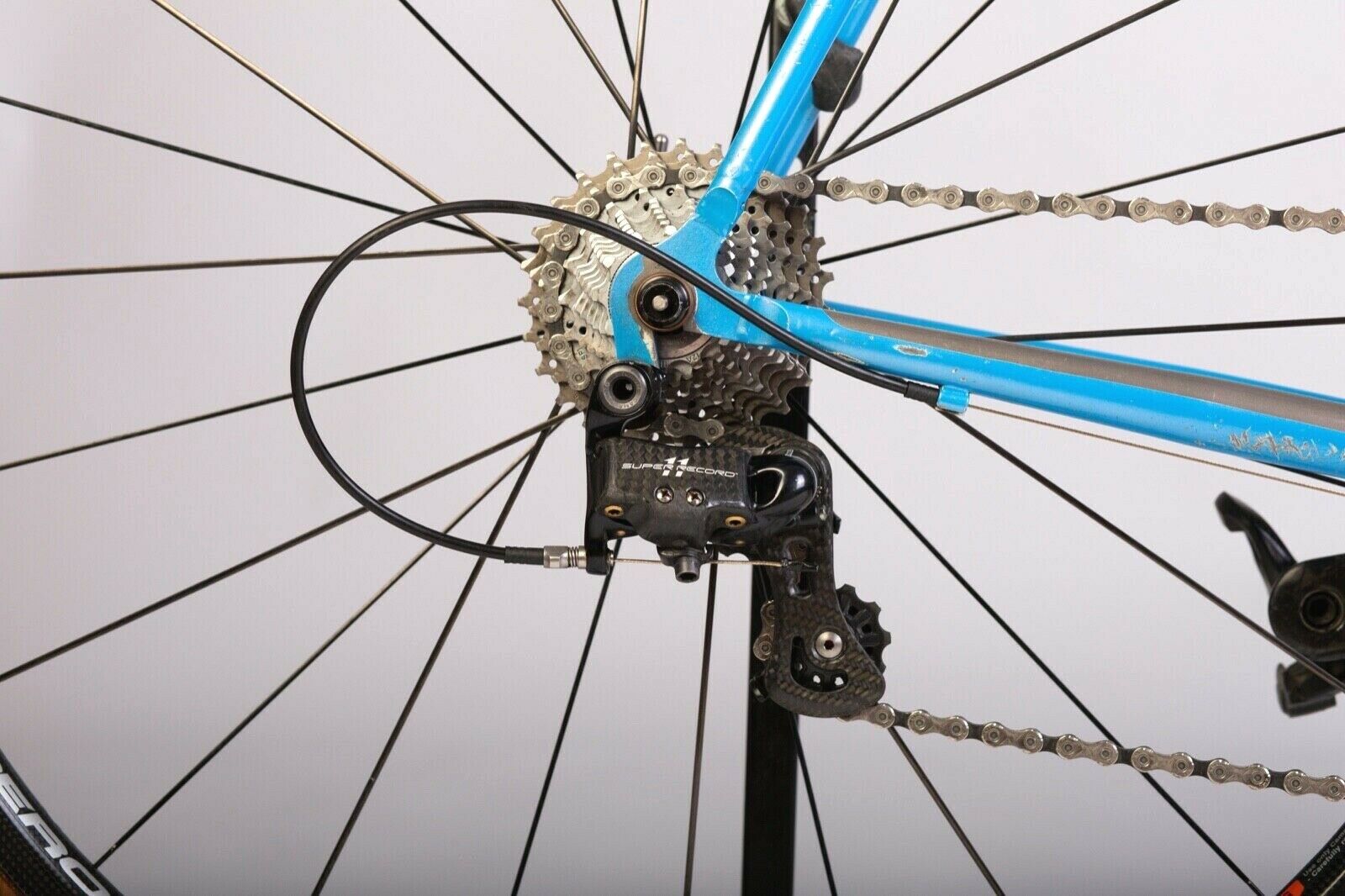 De Rosa Titanio 1995 road bike Campagnolo Super Record 11 group Hyperon wheels - Fresh Stock Dated February 2026