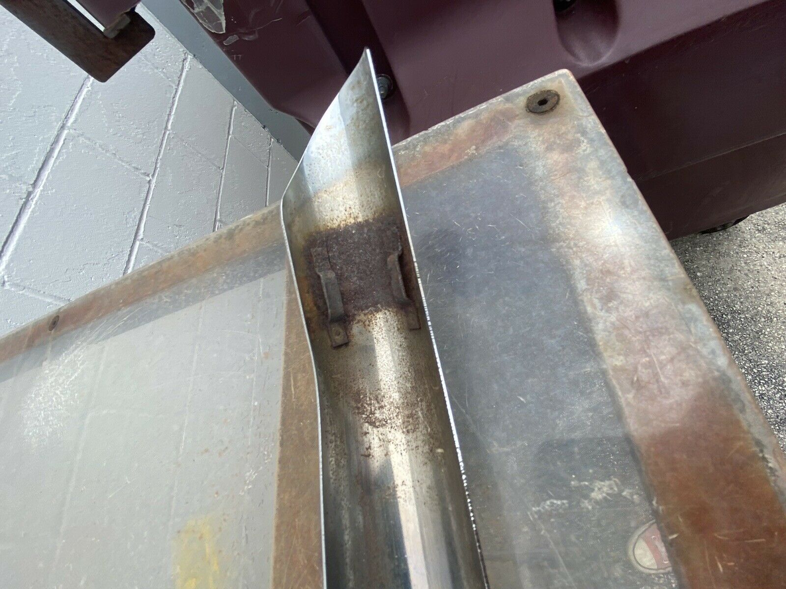 OEM Harley Softail Crossover Exhaust Pipe Heat Shield Take Off 65475-89 FLS - Fresh Stock Dated February 2026