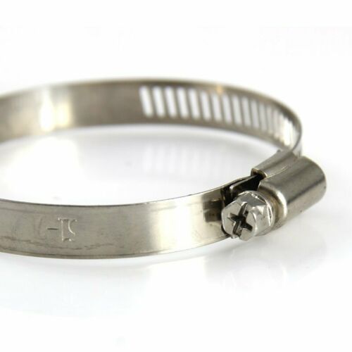 1X Chrome-plated Motorcycle Exhaust Pipe Heat Shield Cover Guard & 51-70mm Clamp - Fresh Stock Dated February 2026