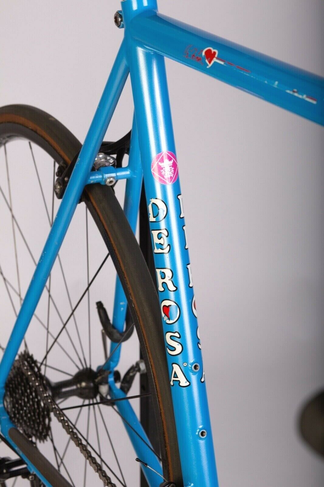 De Rosa Titanio 1995 road bike Campagnolo Super Record 11 group Hyperon wheels - Fresh Stock Dated February 2026