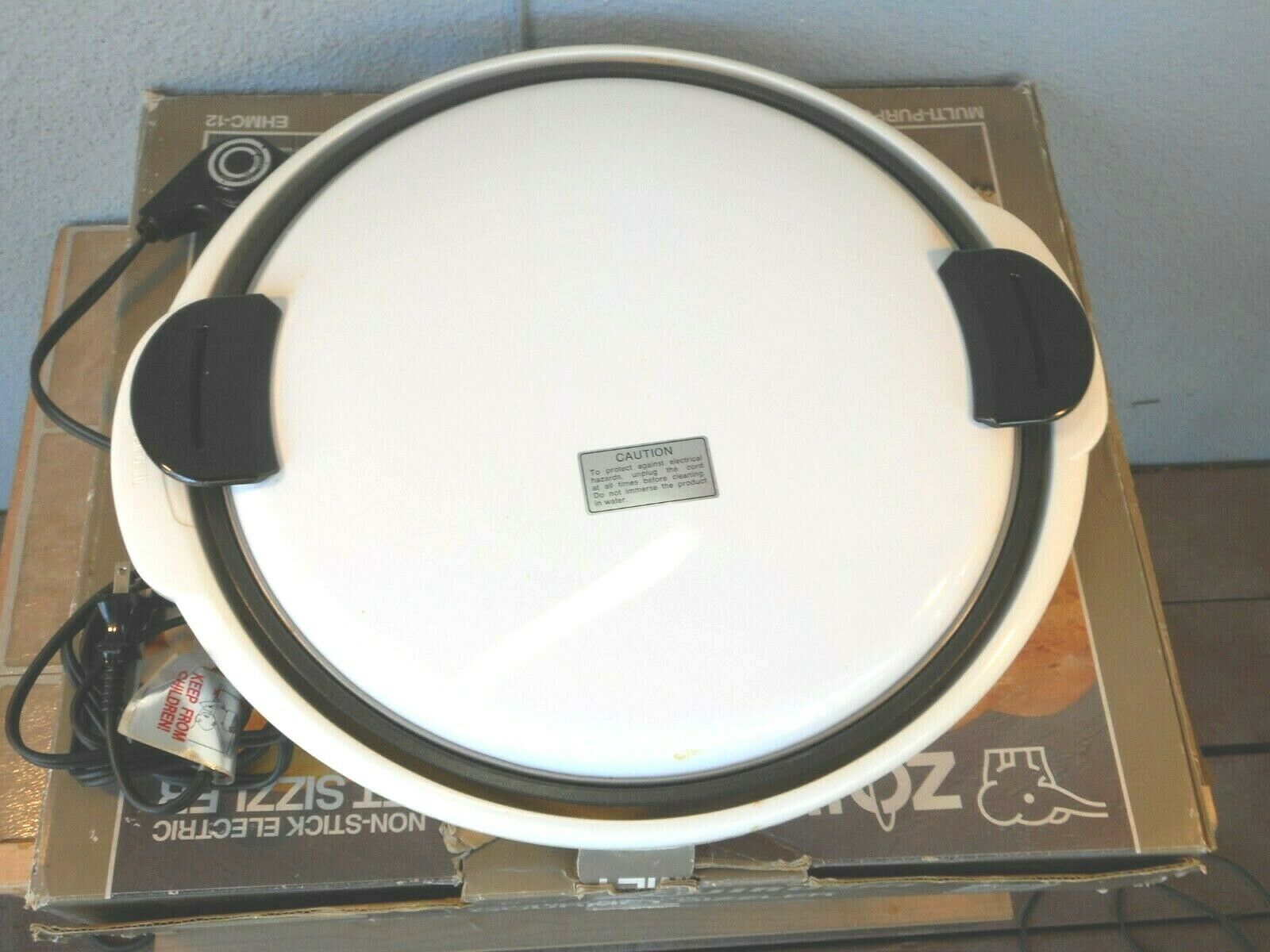 Zojirushi Large Gourmet Cooker Hot Sizzler EHMC-12 Made in Japan Box - Fresh Stock Dated December 2025