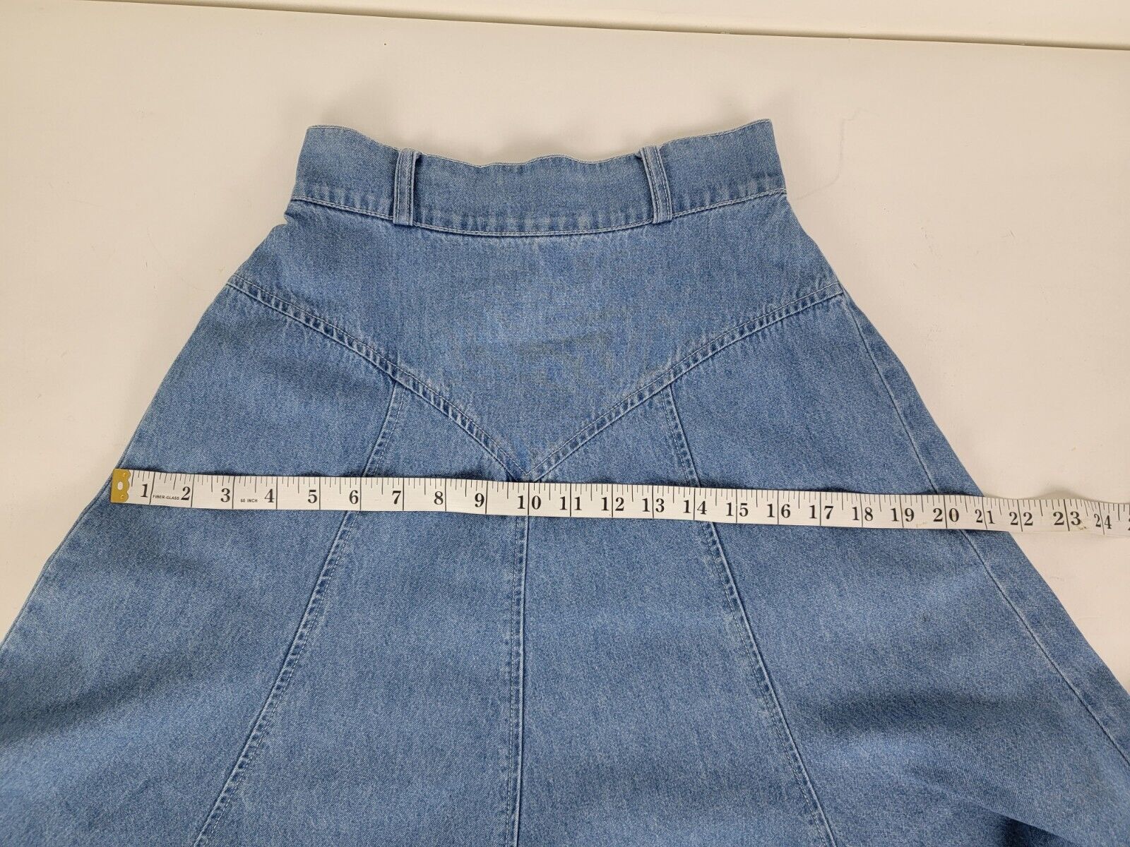 Vintage Shelbi Ranch Denim Western Cowgirl Blue Jean Skirt Size Small - Fresh Stock Dated March 2026