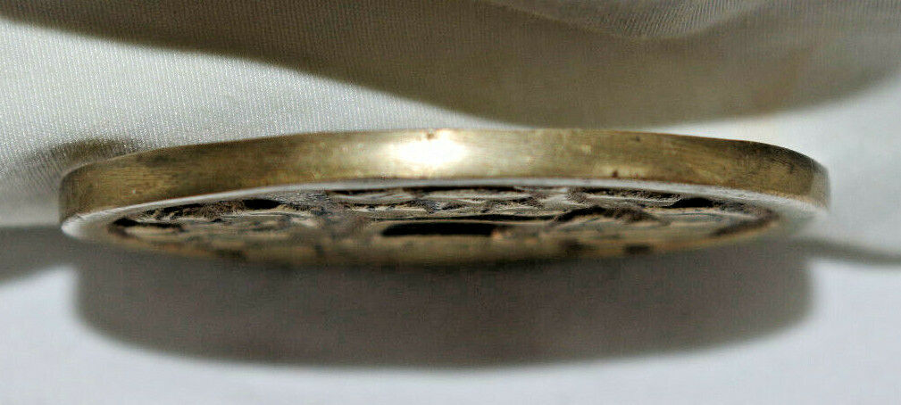 Pair of Vintage Chinese Brass Coins, Erotic Fertility Pictograms - Fresh Stock Dated February 2026