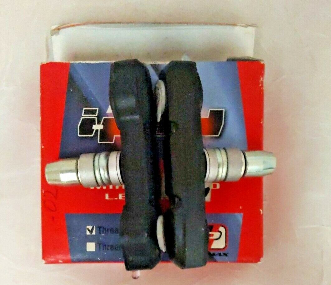 Promax i-pad bicycle brake pads with integrated L.E.D. lights- NOS - Threaded - Fresh Stock Dated February 2026