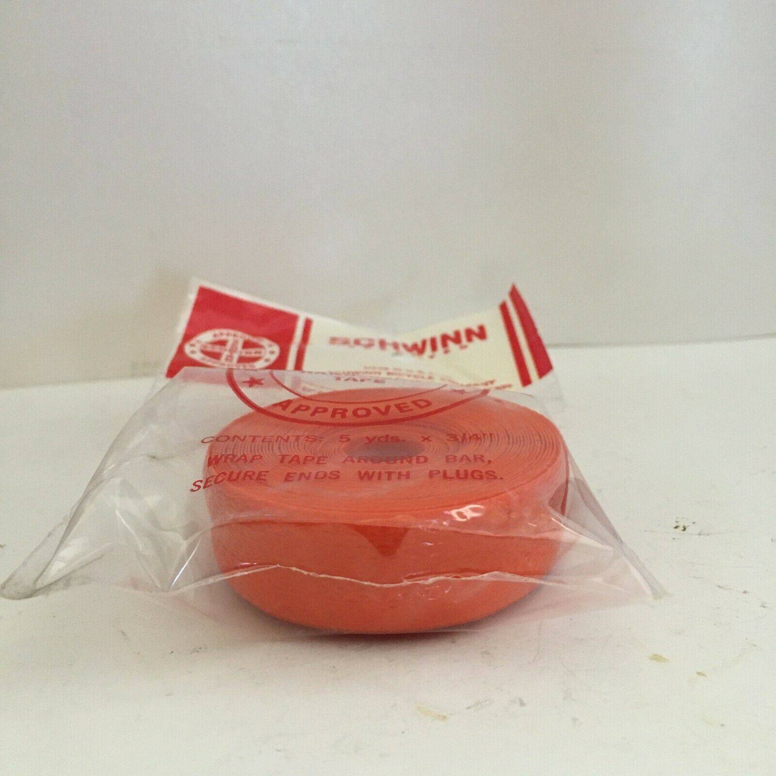 NIB Schwinn #09064 Handlebar tape Kool Orange box of 10 - Fresh Stock Dated December 2025