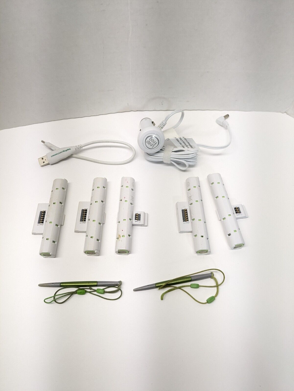 Leapfrog LeapPad Rechargeable Batteries Lot  Computer Cable Stylus Pen Car Power - Fresh Stock Dated February 2026