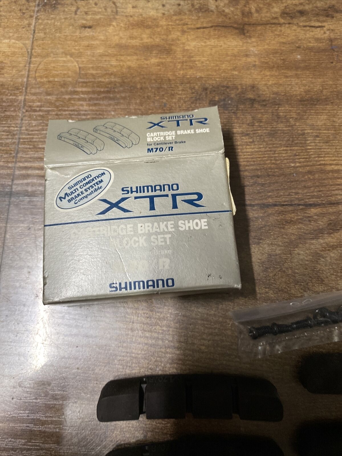 Shimano xtr m70/r cartridge brake shoe brake pads  (8472-98) - Fresh Stock Dated February 2026