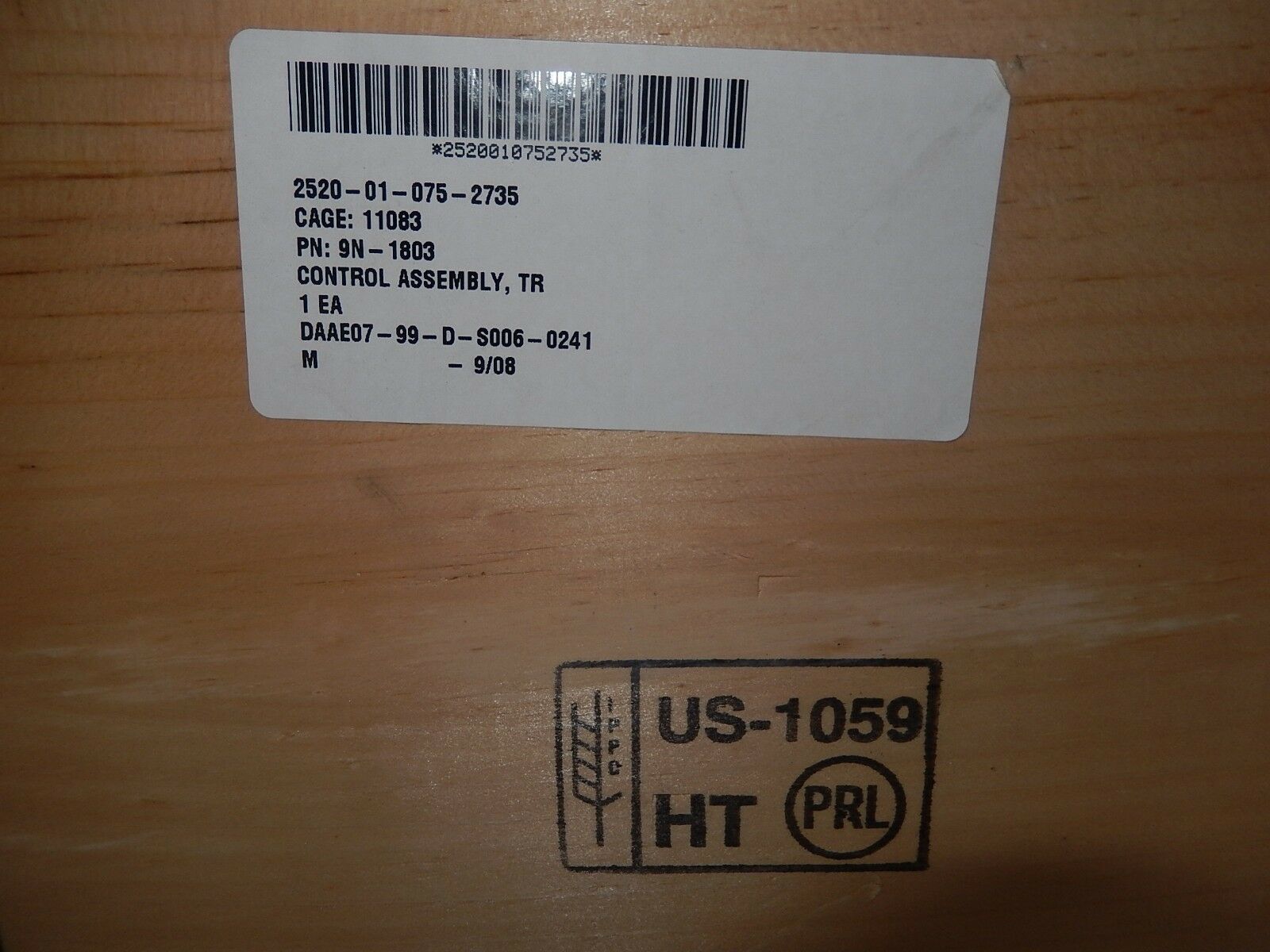 CATERPILLAR 7155 AIR SHIFTER FOR TRANSMISSION 16 spd M916 M917 M920 9N1803 CAT - Fresh Stock Dated December 2025